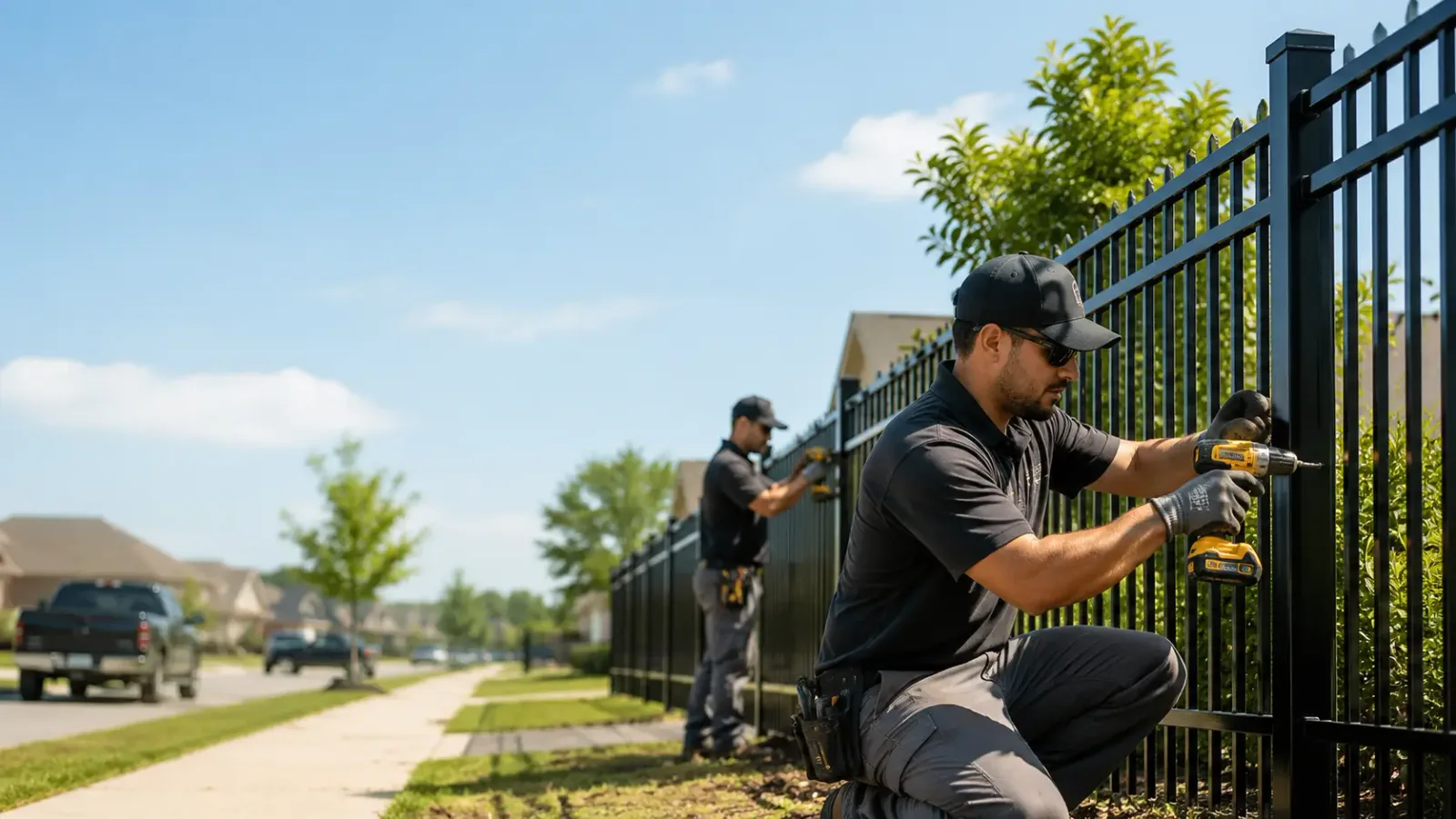 Metal Fence Installation in Pyatt, AR